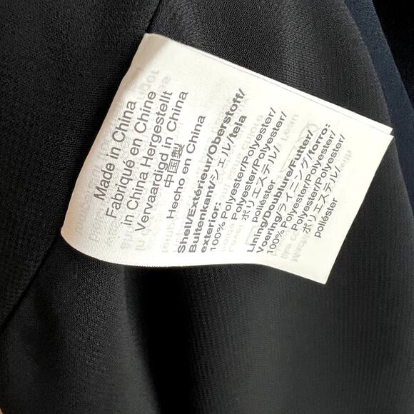 Madewell Navy Cross-Back Midi Dress size 4 - Picture 8 of 9